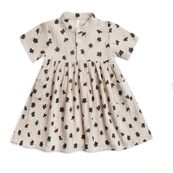 Rylee + Cru Other - Rylee + Cru Esma Winter Flower Dress Size 3-6 Months